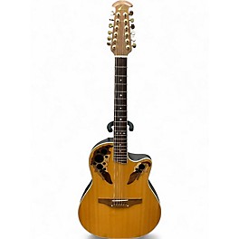 Used Ovation CS245 CELEBRITY DELUXE Natural 12 String Acoustic Electric Guitar