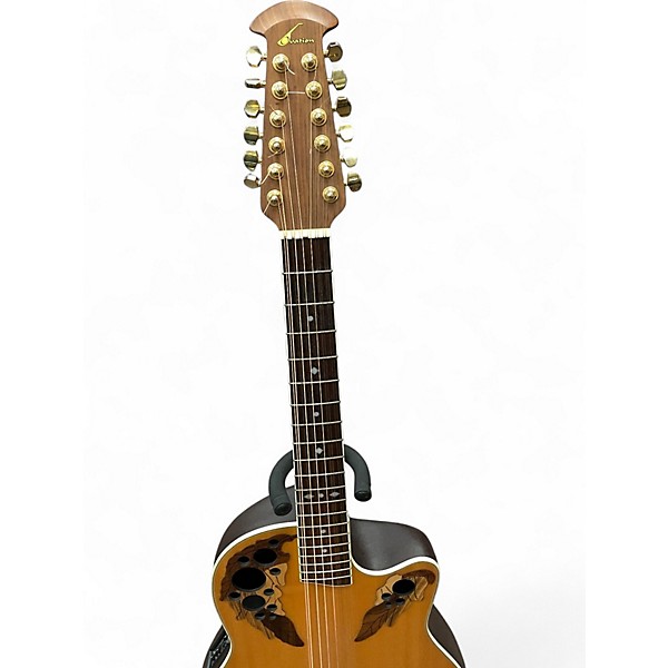 Used Ovation CS245 CELEBRITY DELUXE Natural 12 String Acoustic Electric Guitar