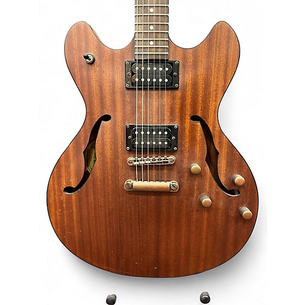 Used Washburn HB32DMK Natural Hollow Body Electric Guitar
