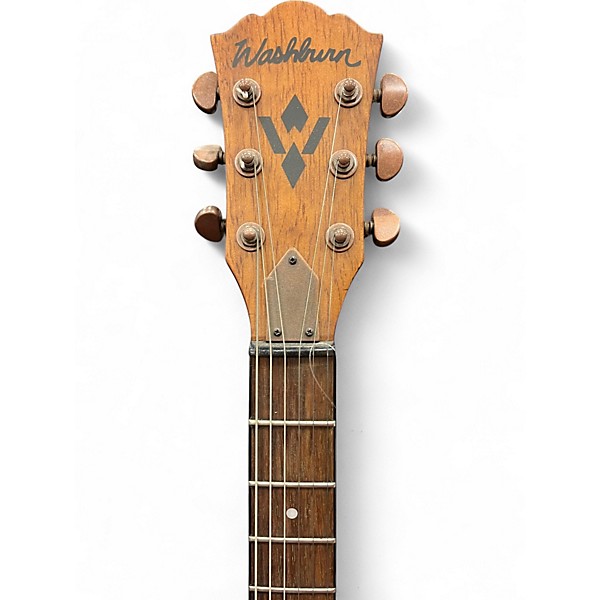 Used Washburn HB32DMK Natural Hollow Body Electric Guitar