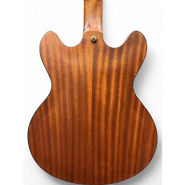 Used Washburn HB32DMK Natural Hollow Body Electric Guitar
