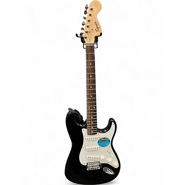 Used Squier Affinity Stratocaster Black and White Solid Body Electric Guitar,New Products : American Fashion Style Bags On Sale