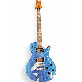 Used PRS SE Singlecut McCarty 594 Faded Blue Solid Body Electric Guitar