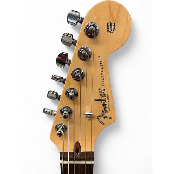 Used Fender American Professional Standard Stratocaster HSS 3 Color Sunburst Solid Body Electric Guitar