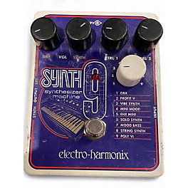 Used Electro-Harmonix SYNTH9 Synthesizer Effect Pedal