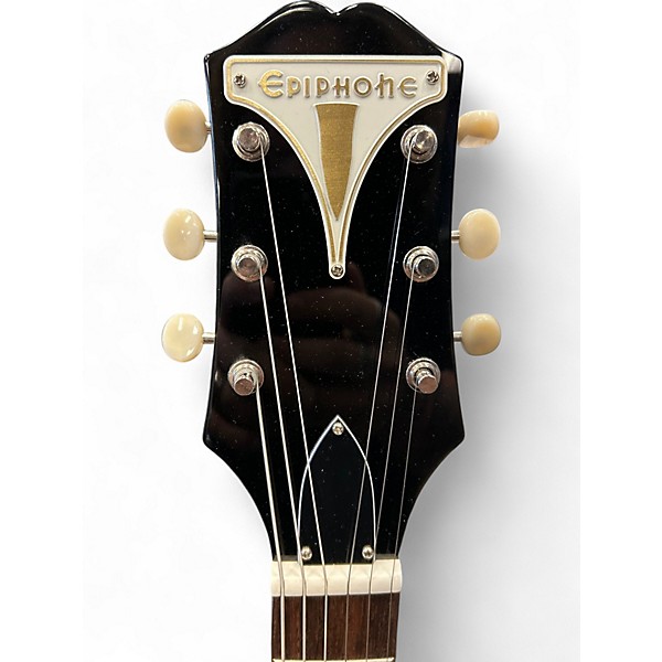 Used Epiphone coronet Ebony Solid Body Electric Guitar