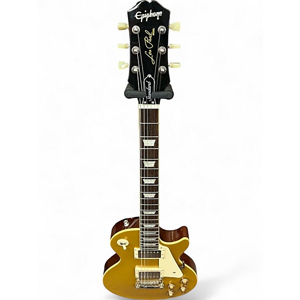 Used Epiphone Les Paul Standard 1950s Gold Top Solid Body Electric Guitar