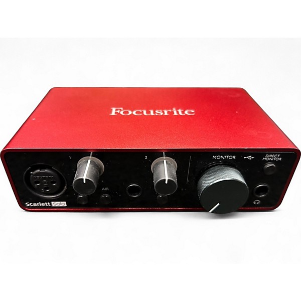 Used Focusrite Scarlett Solo Gen 3 Audio Interface