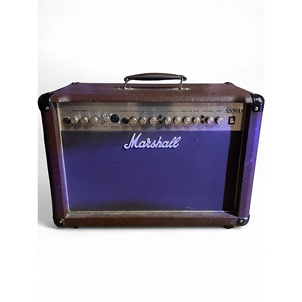 Used Marshall AS50D 50W 2X8 Acoustic Guitar Combo Amp