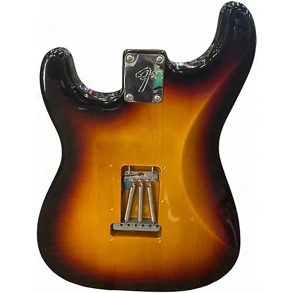 Used Fender Partscaster Strat 3 Color Sunburst Solid Body Electric Guitar