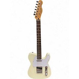 Used Squier Standard Telecaster Cream Solid Body Electric Guitar