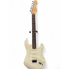 Used Fender Custom 60s Stratocaster Relic Classic White Solid Body Electric Guitar