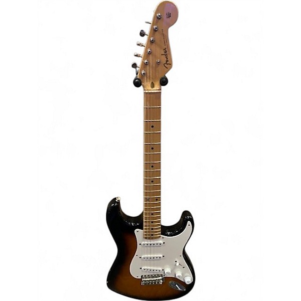 Used Fender 60th Anniversary 1954 American Vintage Stratocaster 2 Color Sunburst Solid Body Electric Guitar