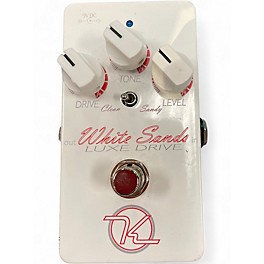 Used Keeley WHITE SANDS LUXE DRIVE Effect Pedal