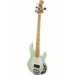 Used Sterling by Music Man Ray4 Seafoam Green Electric Bass Guitar