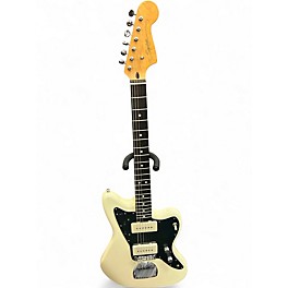 Used Squier J Mascis Jazzmaster Olympic White Solid Body Electric Guitar
