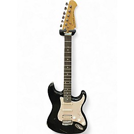 Used Donner S STYLE Black Solid Body Electric Guitar