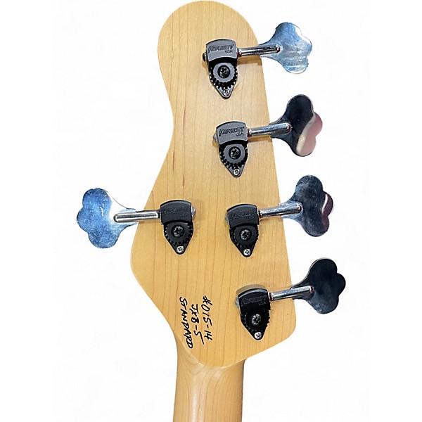 Used Brubaker JXB-5 Standard Natural Electric Bass Guitar