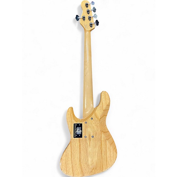 Used Brubaker JXB-5 Standard Natural Electric Bass Guitar