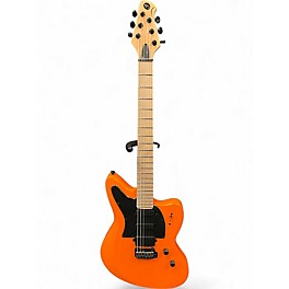 Used Jericho SOULMASTER Orange Solid Body Electric Guitar