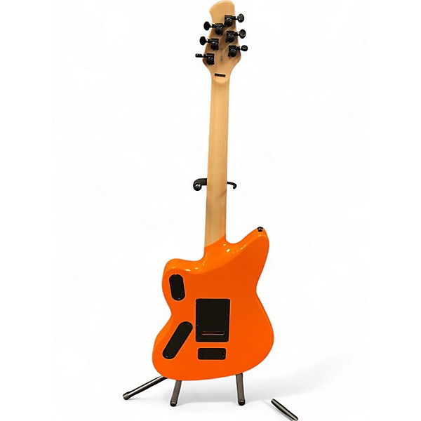 Used Jericho SOULMASTER Orange Solid Body Electric Guitar