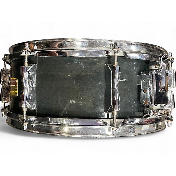 Used Yamaha 14in Wood Shell Snare Dark Green Drum