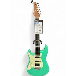 Used Schecter Guitar Research NICK JOHNSTON SIGNATURE ATOMIC GREEN Electric Guitar