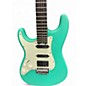 Used Schecter Guitar Research NICK JOHNSTON SIGNATURE ATOMIC GREEN Electric Guitar