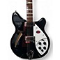 Used Rickenbacker 360 Black Hollow Body Electric Guitar