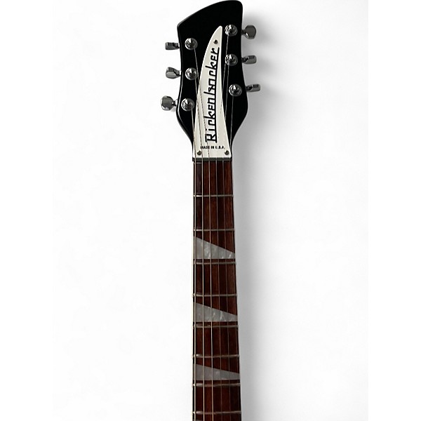 Used Rickenbacker 360 Black Hollow Body Electric Guitar