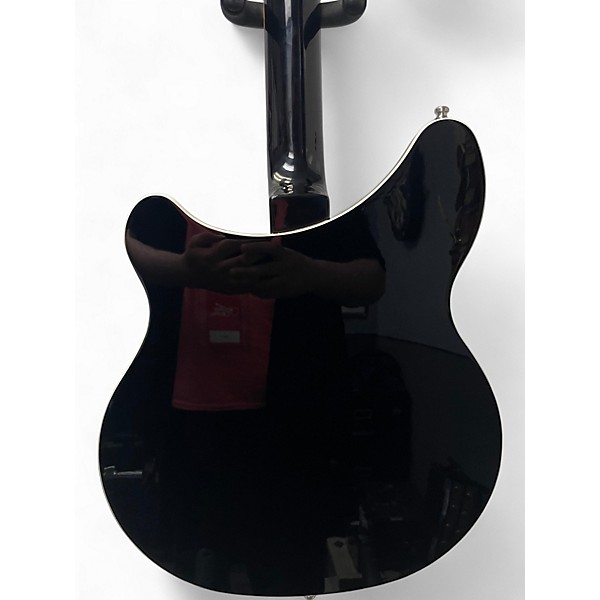 Used Rickenbacker 360 Black Hollow Body Electric Guitar
