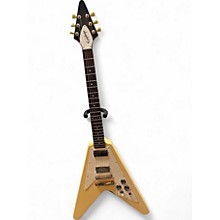 Used Epiphone 67' Flying V Reissue Antique Ivory Solid Body Electric Guitar