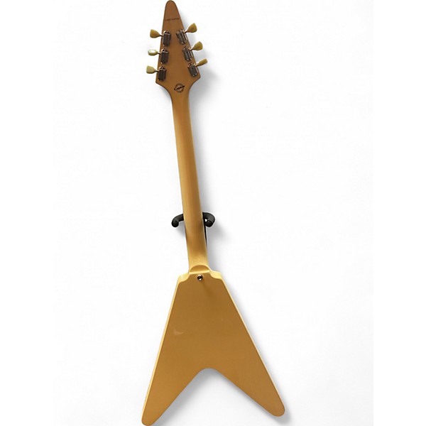 Used Epiphone 67' Flying V Reissue Antique Ivory Solid Body Electric Guitar