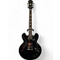 Used Epiphone ES335 Pro Ebony Hollow Body Electric Guitar thumbnail