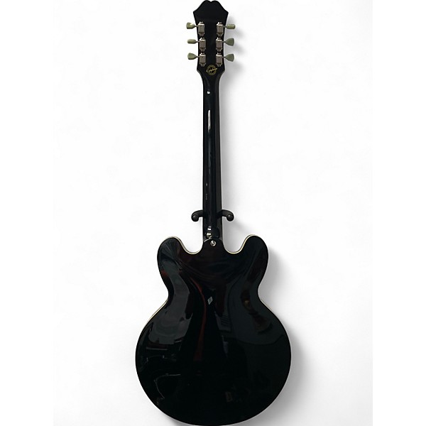 Used Epiphone ES335 Pro Ebony Hollow Body Electric Guitar