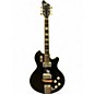 Vintage 1960s Supro Coronado II Black Resoglass Solid Body Electric Guitar thumbnail