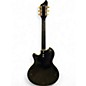 Vintage 1960s Supro Coronado II Black Resoglass Solid Body Electric Guitar