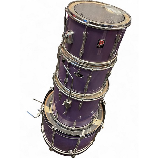 Vintage 1978 Premier 4 Piece 4 PIECE Purple Drum Kit