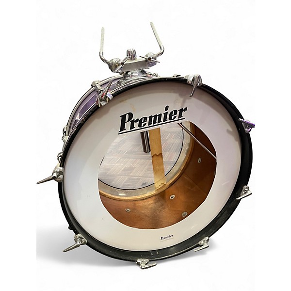 Vintage 1978 Premier 4 Piece 4 PIECE Purple Drum Kit