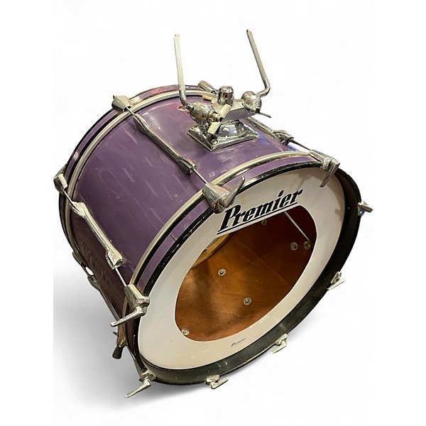 Vintage 1978 Premier 4 Piece 4 PIECE Purple Drum Kit