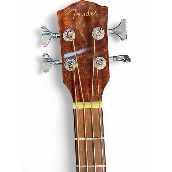 Used Fender cb-60sce Natural Acoustic Bass Guitar
