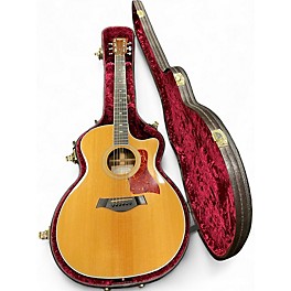 Used Taylor 414CE Natural Acoustic Electric Guitar
