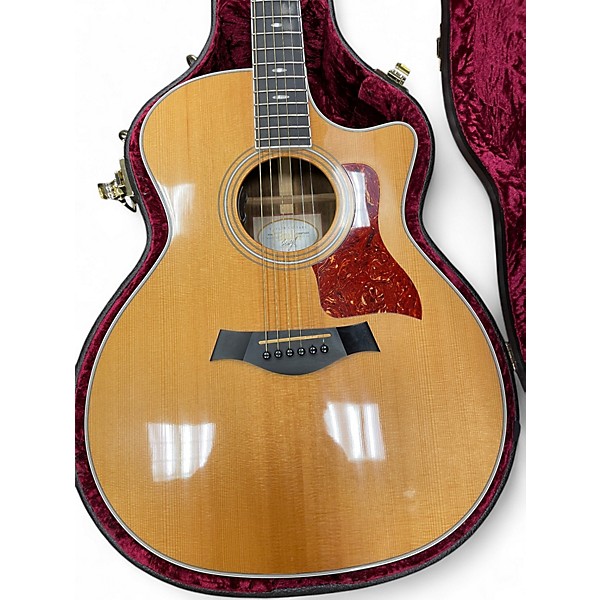 Used Taylor 414CE Natural Acoustic Electric Guitar