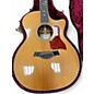 Used Taylor 414CE Natural Acoustic Electric Guitar