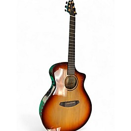 Used Breedlove Oregon Concert Canyon CE Tobacco Burst Acoustic Electric Guitar