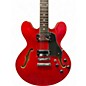 Used 1998 Hamer Echotone Red Hollow Body Electric Guitar