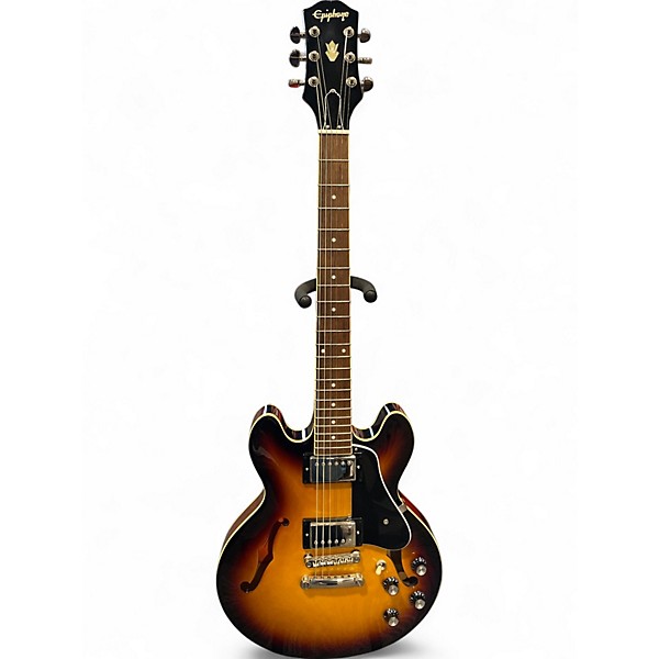 Used Epiphone ES339 Sunburst Hollow Body Electric Guitar