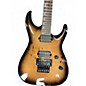Used ESP LTD H1001QM Deluxe Floyd Rose burl burst Solid Body Electric Guitar