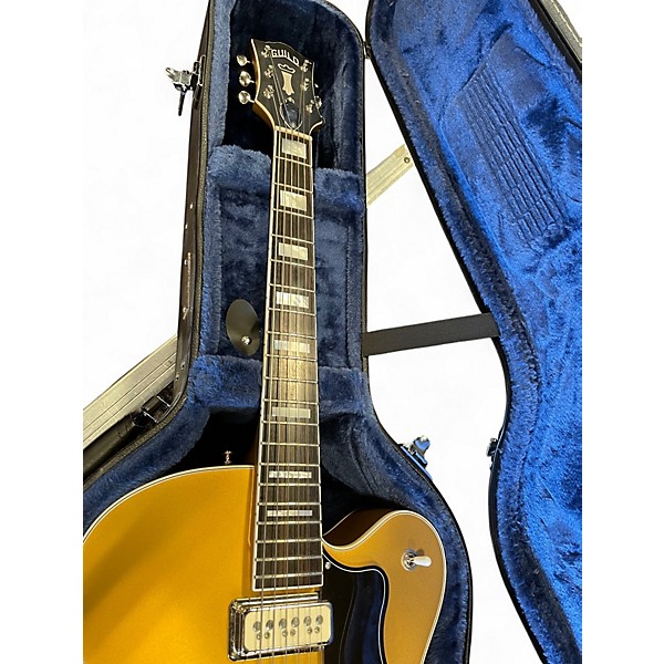 Used Guild X-175 MANHATTAN SPECIAL SATIN GOLD Hollow Body Electric Guitar