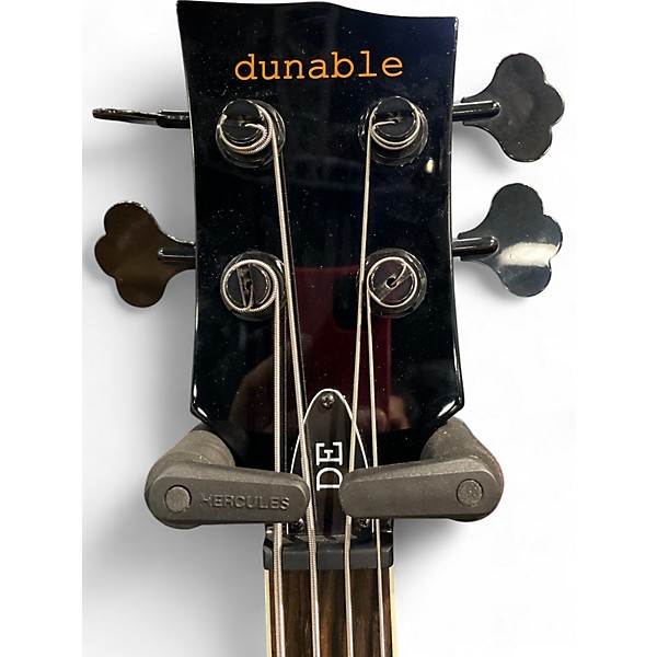 Used Dunable Guitars GNARWHAL DE Black Electric Bass Guitar